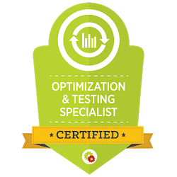 Optimization and Testing Certified - Digital Marketer